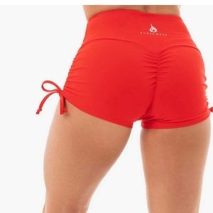 XS Ryderwear red shorts